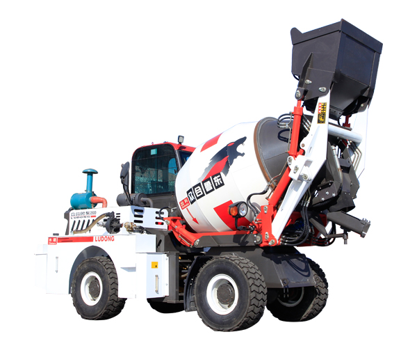 众合鲁东4000型自上料搅拌车