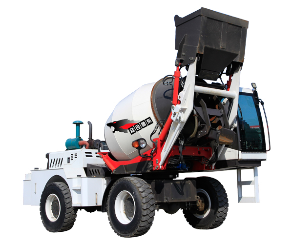 3200型前置驾驶室单排轮自上料搅拌车