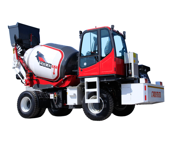 5500型后置驾驶室自上料搅拌车