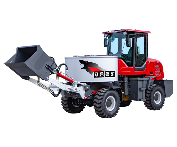 1500型自上料平口搅拌车