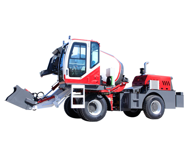 众合鲁东3200型自上料搅拌车运输